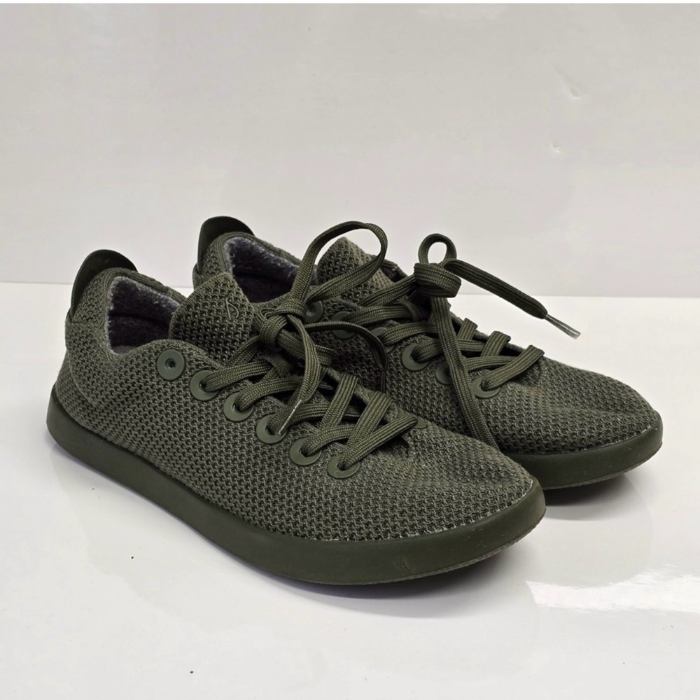 Allbirds Tree Pipers Women 10 Green Knit Sustainable Minimalist Sneaker